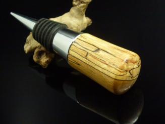 Bottle-Stopper mit gestockte Buche 