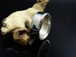 Edelstahl mit Acryl S/W 